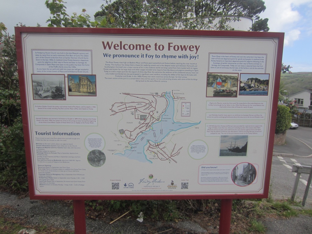  First things first, don't do what I did and pronounce Fowey in two syllables. It may seem strange for upcountry outsiders (locals call us 'Emmets'), but put your best Cornish accent on and call it Foy. As the tourist board says, it rhymes with joy.