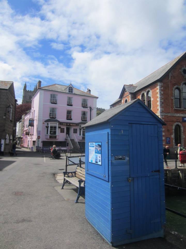 ...or the pink King of Prussia on Town Quay behind the Tardis