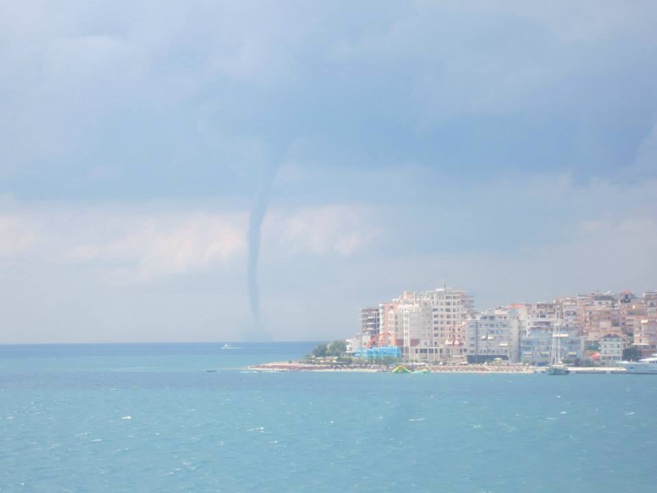 Twister over the Albanian Riviera